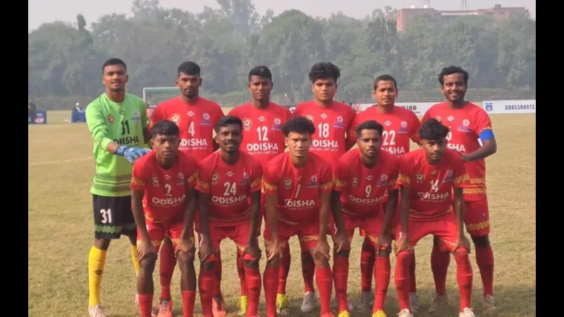 Trận đấu bóng đá giữa Chhattisgarh và Odisha Trận đấu bóng đá giữa Chhattisgarh và Odisha